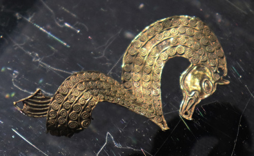 Staffordshire Hoard, Anglo-Saxon Treasure Hoard, Stoke-on-Trent, 26.11.17.Exquisitely detailed treas