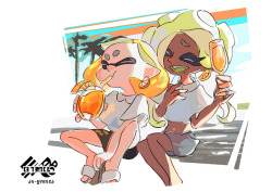 splatoonus: Orange you glad it’s almost time for another Splatfest? Give your opponent something to chew on with Team Pulp, or keep your path to victory silky smooth with Team No Pulp! Pick a side and getting splatting this Friday at 9:00pm PT! cuties