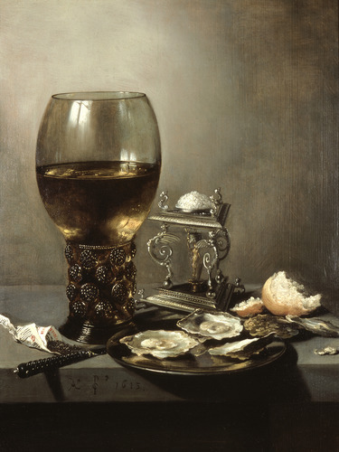 slam-european: Still Life, Pieter Claesz, 1643, Saint Louis Art Museum: European Art to 1800