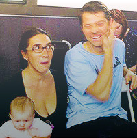 dmitritippenskrushnic-blog:misha collins + vicki vantoch ♡