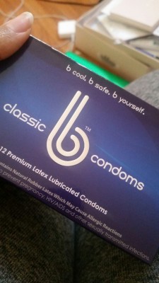 boootyfriedrice:  dopenmind:  I bought condoms