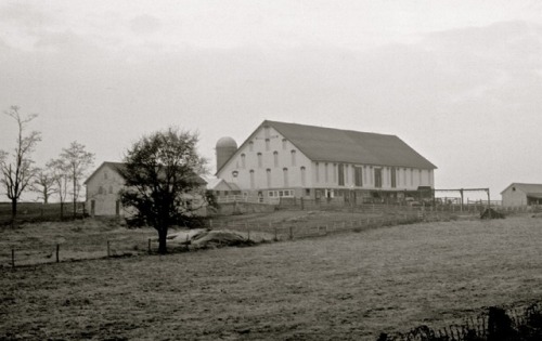 Pennsylvania Farm in Winter, York County, 1972.