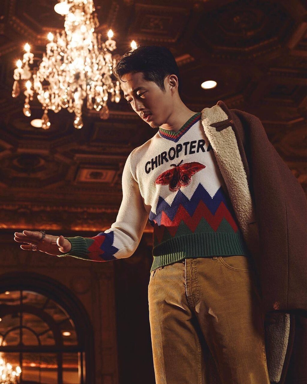 katt-depp: Steven Yeun for The Glass Magazine Photographed by Ssam Kim