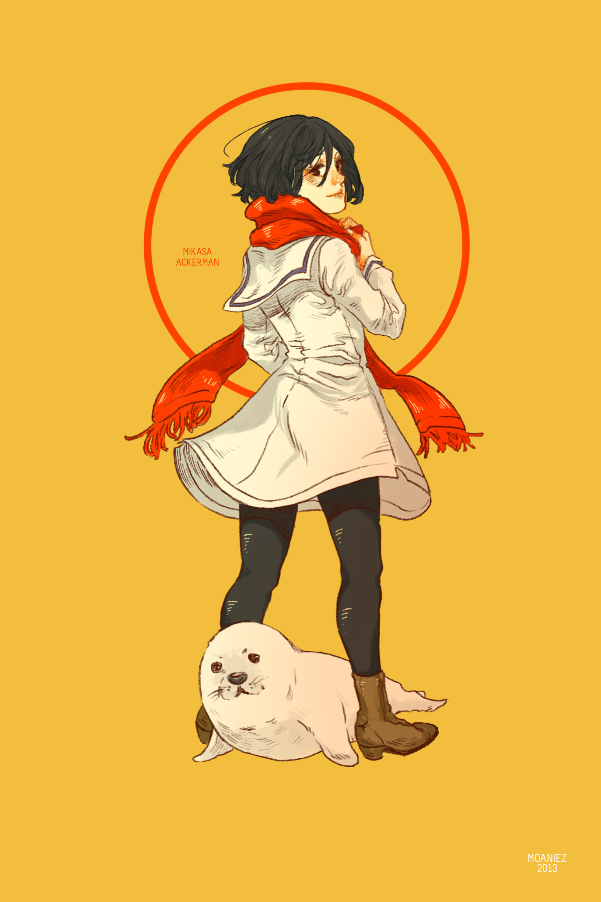 moaniecat:  Sailor Attack on Titan kids! While many put flower crowns on their favorite