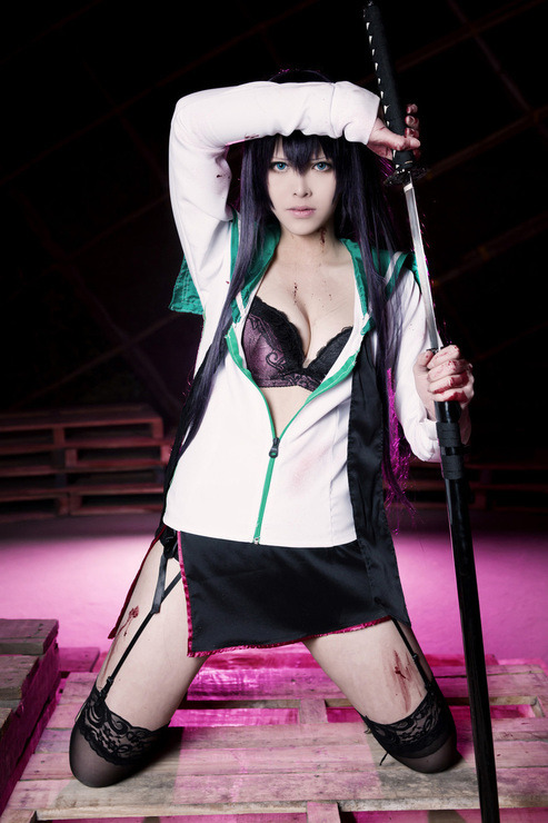 cosplayeverywhere: Highschool of the Dead (学園黙示録 HIGHSCHOOL OF THE DEAD) ~ Saeko Busujima (毒島冴子) 1, 