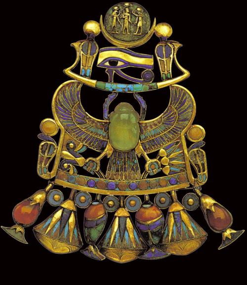 awesomepharoah: Various articles of Jewelry found in the tomb of Tutankhamun, 18th Dynasty, New King