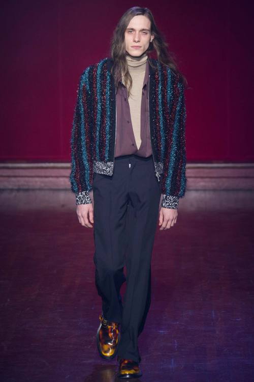 The moon inside you. Maison Margiela, Winter 2015, Menswear. Francis Bacon, Self Portrait. 