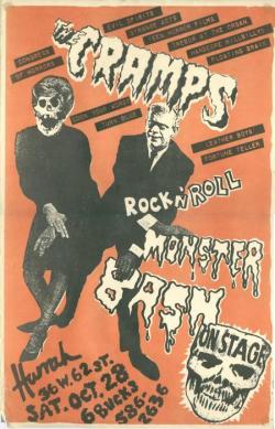misfitsfiend:  The Cramps live at Hurrah NYC 10/28/1978 