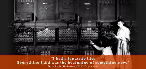 scienceyoucanlove:ENIAC PROGRAMMERS PROJECTThe ENIAC Programmers Project records the stories of the 