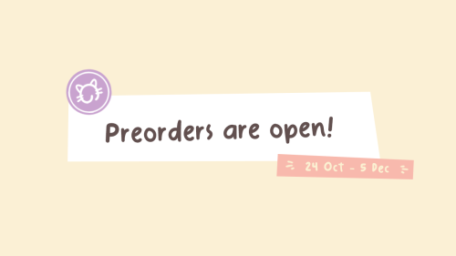 kyoruzine: PREORDERS ANNOUNCEMENTPreorders for Year of the Cat, a Kyoru zine, are open from today un