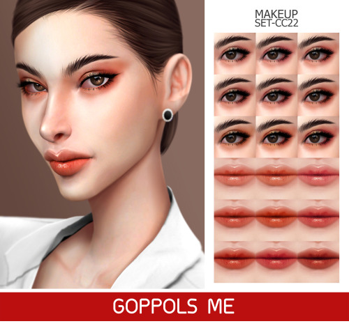 GPME-GOLD MAKEUP SET CC22DownloadHQ mod compatibleAccess to Exclusive GOPPOLSME Patreon onlyThank fo