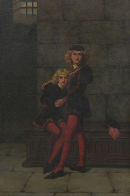 tiny-librarian:Painting of Edward V and Richard of Shrewsbury, commonly known as “The Princes in the