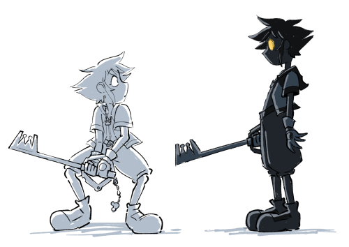 hellspawnmotel:  lately ive been fulfilling a lifelong dream of mine and finally playing kingdom hearts! ive been drawing along as i made progress, and i finished the first game last nighttheres more on my twitter!
