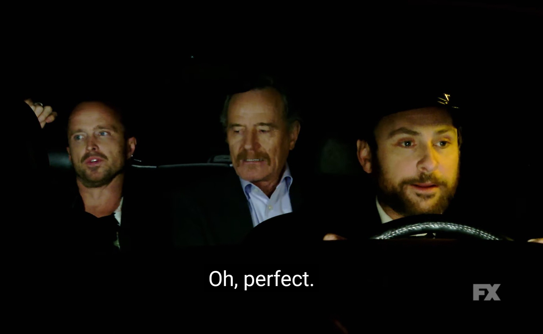 heisenpink:Bryan Cranston and Aaron Paul in the trailer of IASIP Season 16!! - “They are playing themselves but we (the gang) are convinced that they’re the dad from Malcolm in The Middle and Malcolm.” - Charlie