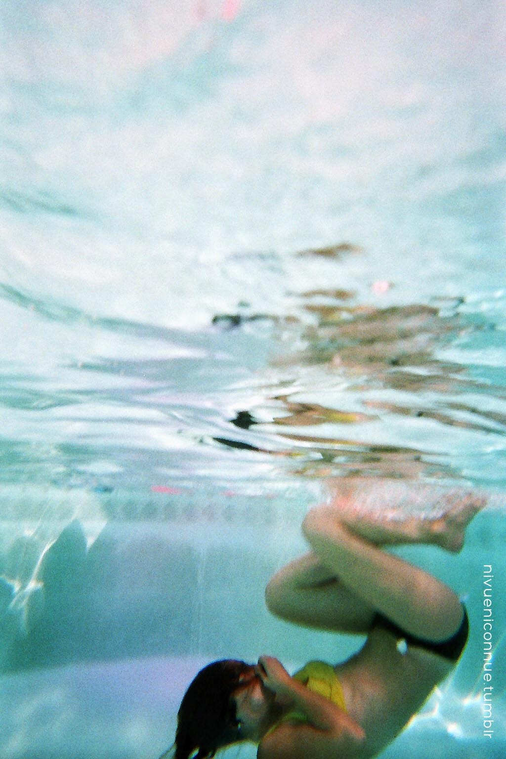 fuckyeahyoga:  tothemarathonandback:  nivueniconnue:  September, yoga underwater.