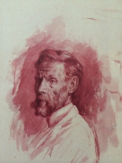   Picasso Portrait of Artist’s FatherWatercolor 1896  