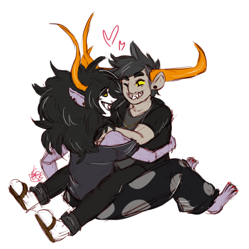 punchstuck:tankefunken:All the requests I got for Tavros Shipping Day that I drew during the stream!