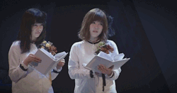 liveontmblr:Kojimako & Myao AKB Horror