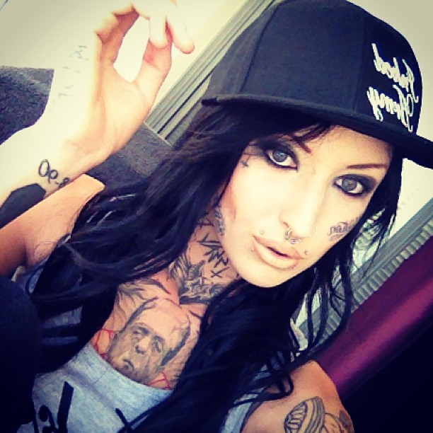 raven-scar:  Ready for the inked army shoot with mr. Varley 😊 
