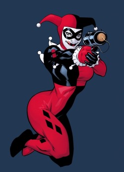 dcu:  Anyone else miss Harley Quinn wearing this costume?  Not at all. I prefer her deranged nurse outfit in Batman: Arkham Asylum and her street punk outfit and mourning goth outfit from Batman: Arkham City and Harley Quinn’s Revenge DLC respectively.