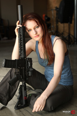 weaponoutfitters:  Ethereal Rose with a