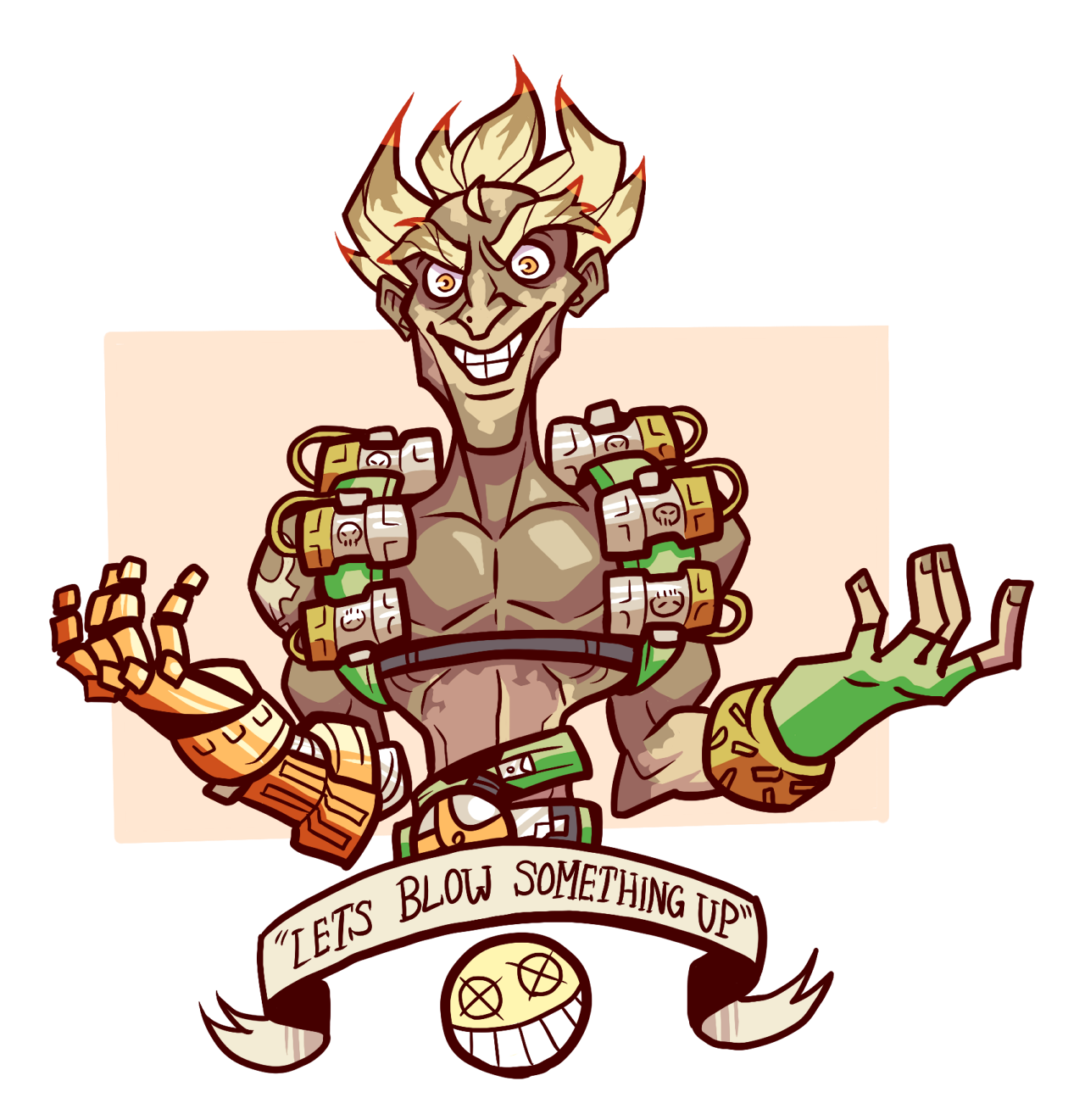 droolingdemon:  Wanted to practice some a new pen tool so I drew everyone’s favorite