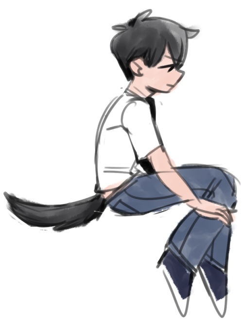 vampire-ina:in zaks universe, your tail length is directly proportional to your ability to posses someone and thats why 