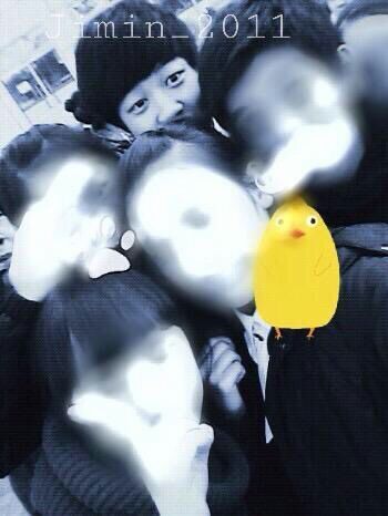 army-baby-gzb: Those were the days Jimin was still in high school! ♡