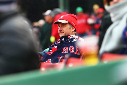 A quick look back at Red Sox v Orioles game on 4/15 for Getty Images. It was Jackie Robinson day, an