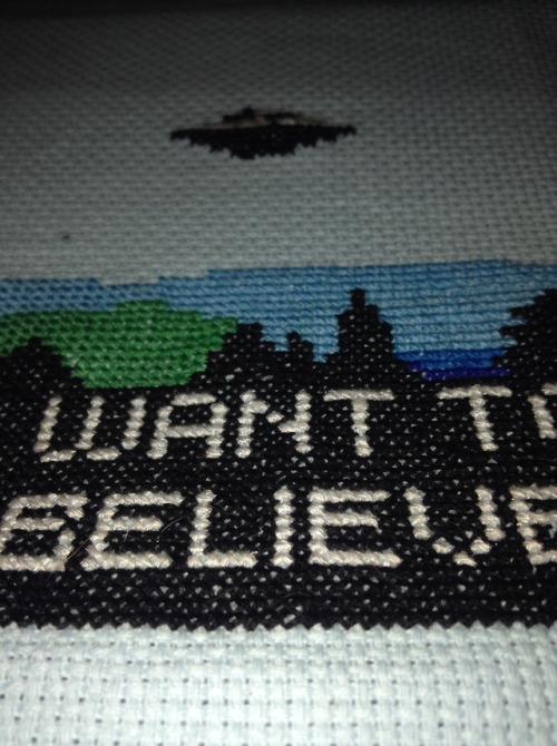 helmenstitch: This was created as a present for my father-in-law, and ended up stitching up fairly q