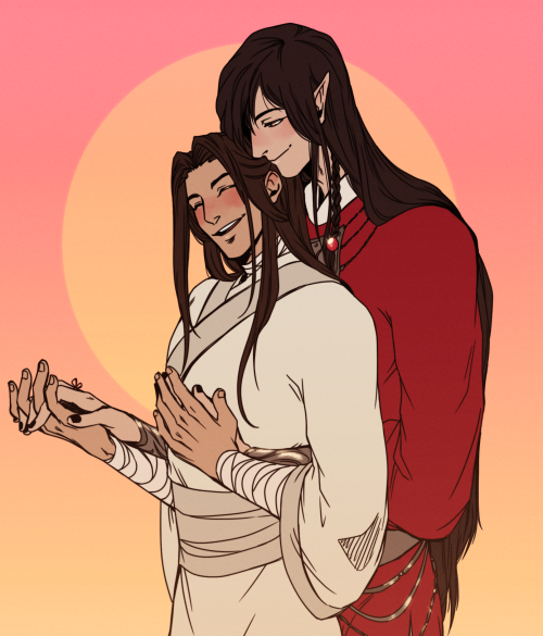 daddyschlongleg: hualian ko-fi request for @teakix !!! ♥Thank you so much for your support and I hop