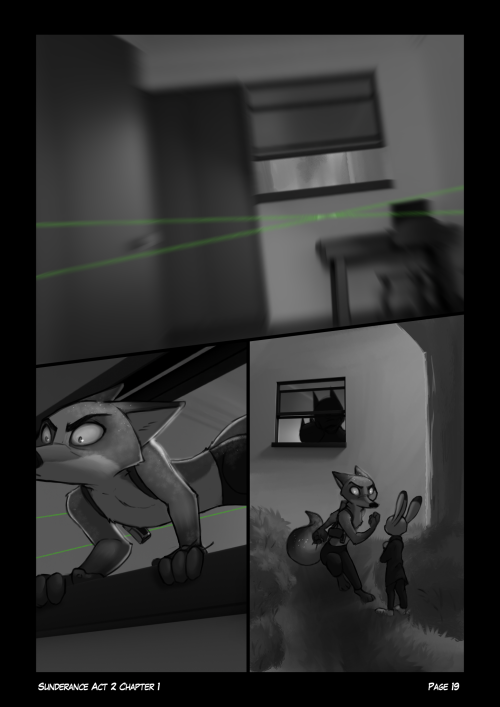Sunderance Act 2: Chapter 1 - Aegis Page 18, 19, 20Another ruse? They seem to be ignoring it. >.&