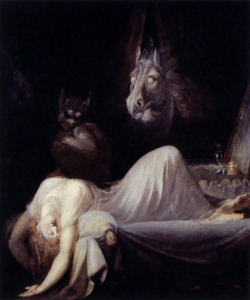 atrussprofanum:  Henry Fuseli -The Nightmare-