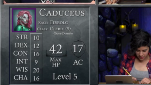 CLERIC?!?!???? PINK?!?!?!?! TALIESIN!!!!!!!