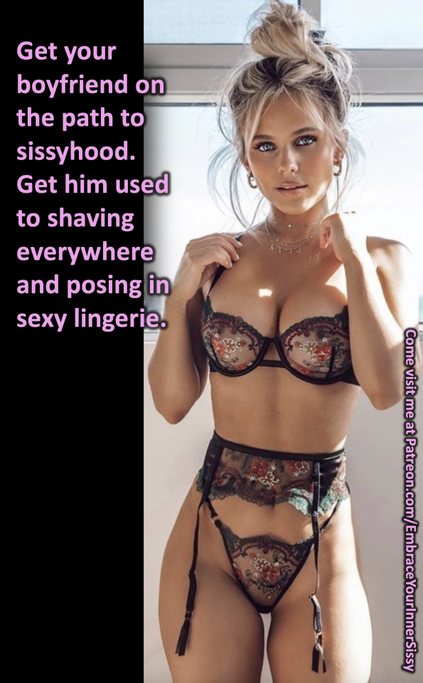 embraceyourinnersissy:Embrace Your Inner Sissy is creating Captioned Images | Patreon