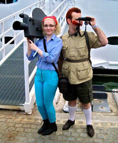 cosplay-gamers:  The Wild Thornberrys Marianne Thornberry by Tascha Dearing Nigel Thornberry by Joshua Walker Photos by Sophie Keen, ZeroKing2010, and So Say We All 