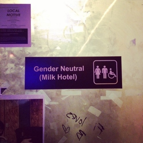 genderoftheday:Today’s Gender of the day is: Gender Neutral (Milk Hotel)