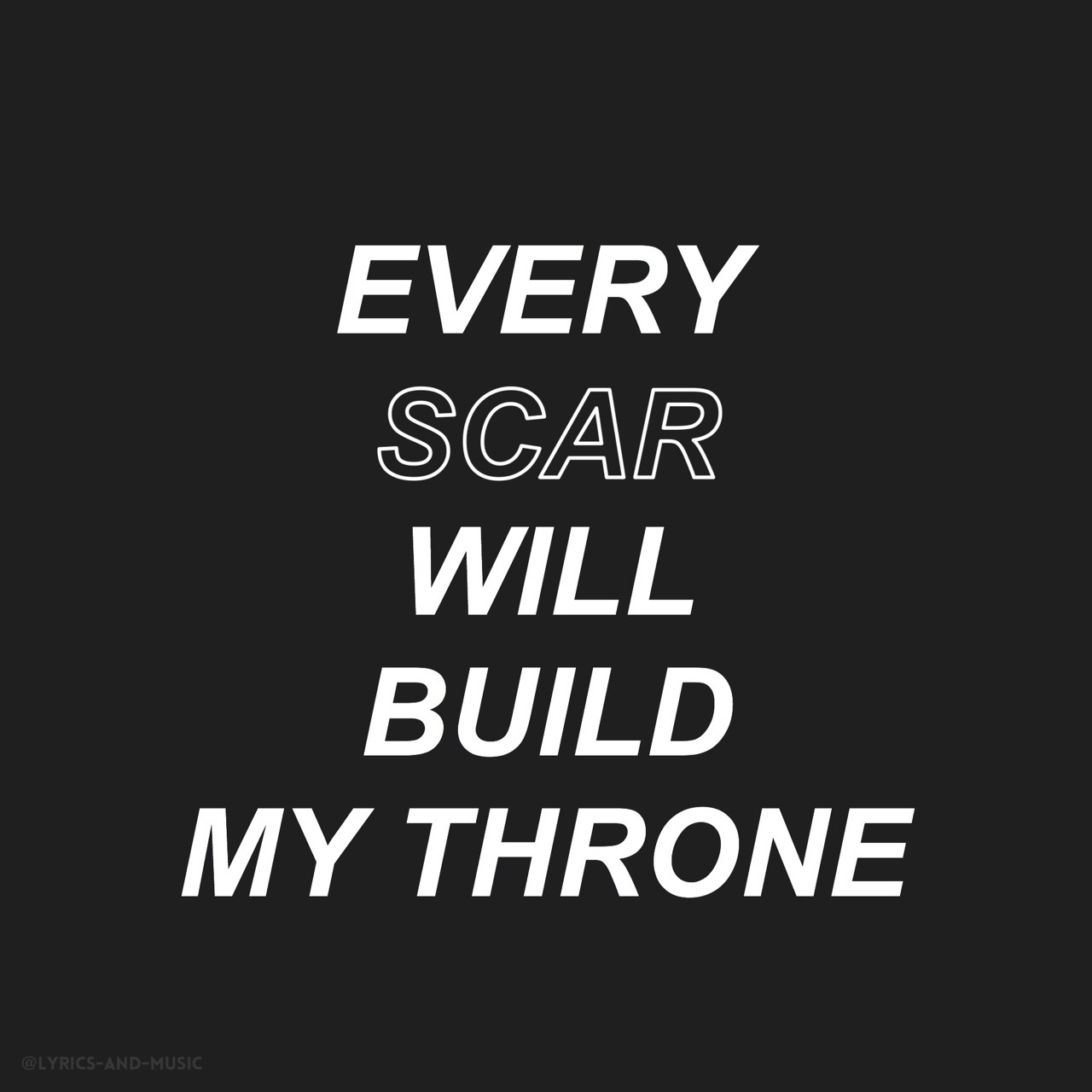 lyrics-and-music:  Throne // Bring Me The Horizon