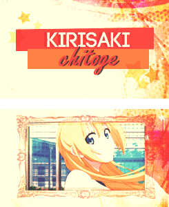 nnightray:  Kirisaki Chitoge  |  requested by waifu ♥ (◡‿◡✿) 