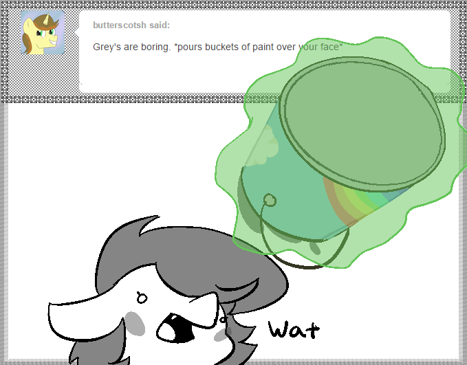 ask-hiimine:  +Shades of GreyNext few asks will be with painted horse. Also Butterscotch is