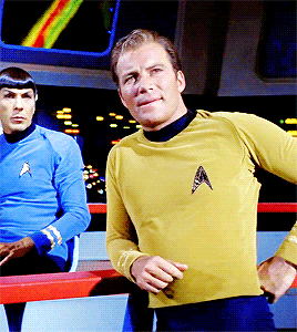 jeffreycombs:Captain James T. Kirk➜ Every Episode of Star Trek: The Original Series: The Changeling