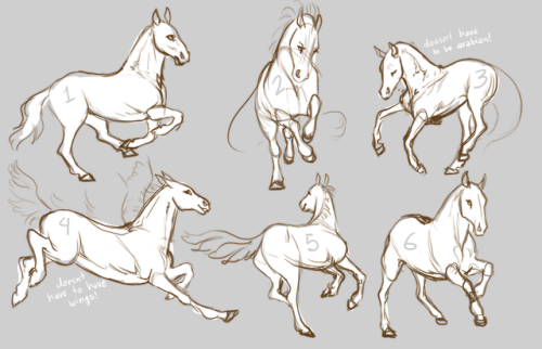 Horses YCH! Example are the two images below!$15 each, $20-25 for complex horses! please send me DM 