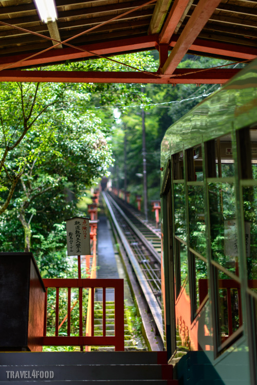 travel4food:  Funicular to Kuramadera Temple 