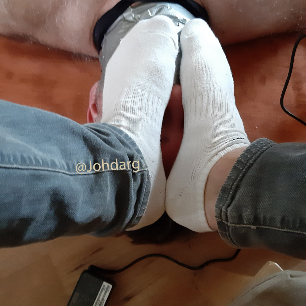 Sock Gagged Bondage