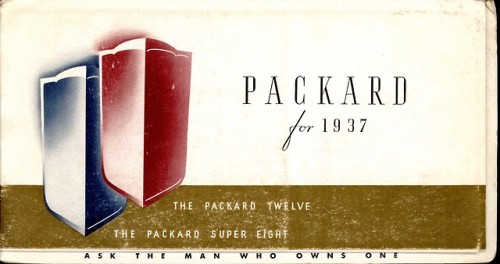 1937 Packard brochure excerpts