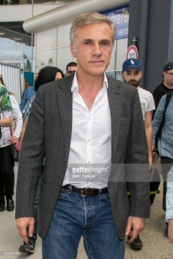 christophfanalways:He’s at Cannes!!  He’s at Cannes!!  I predicted, hoped, prayed and YES!    He looks soooooooo gooooood !! 