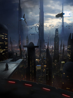 cinemagorgeous:  Tribute to Coruscant from