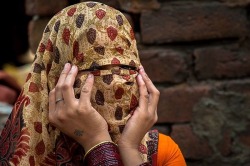 &lsquo;Muslim Woman in New Delhi,India&rsquo; http://m.flickr.com/lightbox.gne?id=9575562366