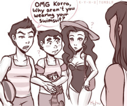 airbenderedacted:  atomiccrayonbox:  loverbolin:  makorrafanatics:  k-y-h-u:  PLOT TWIST  OMG  bolin no don’t use pabu to hide the thing  Asami’s face though.  is nobody going to point out  