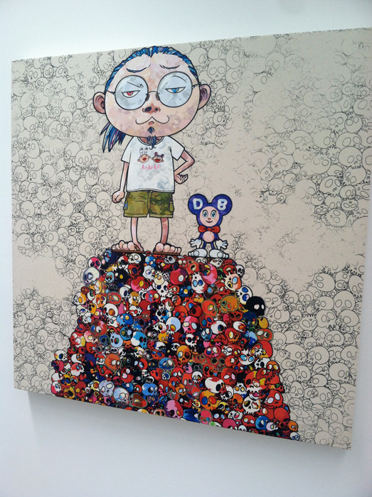 yoyonaki:  part 4 of Takashi Murakami’s ArHat show @ LA (Blum &amp; Poe Gallery)